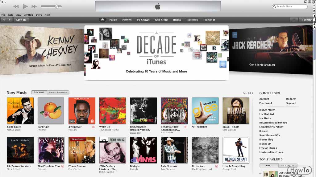 how to make new itunes library