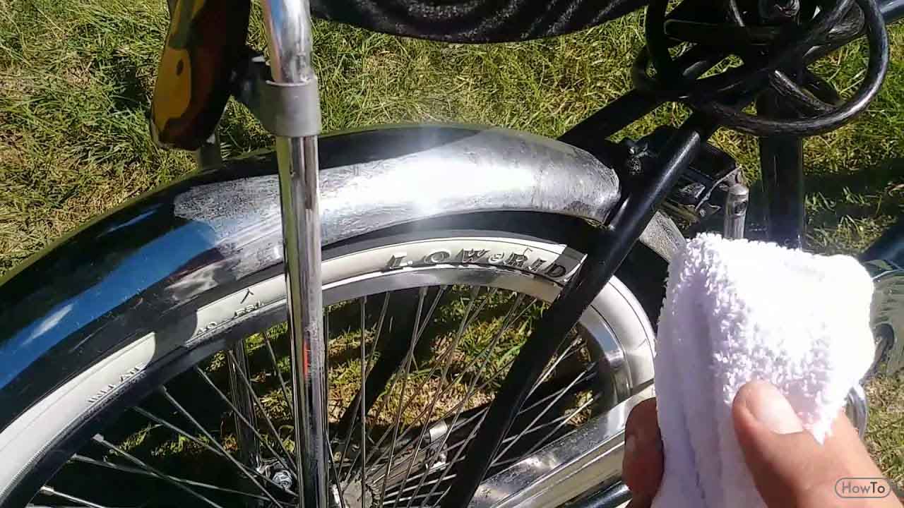 clean rust off bike