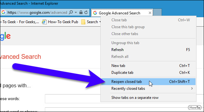 5 Ways You can Restore Tabs on Google Chrome - Howto