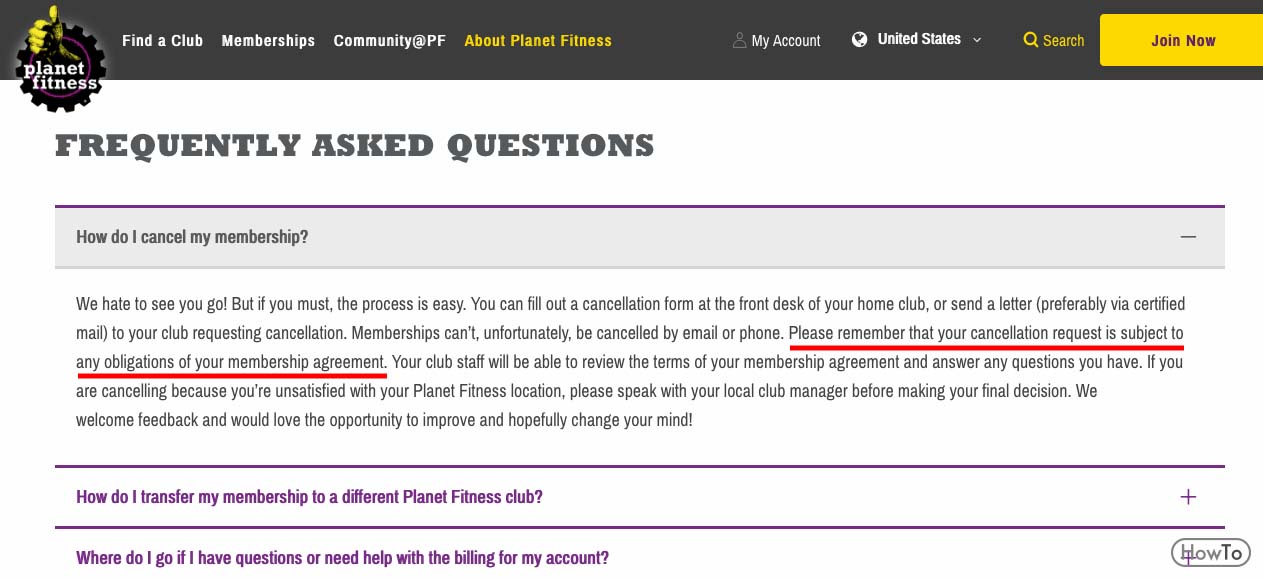 How To Cancel A Planet Fitness Subscription