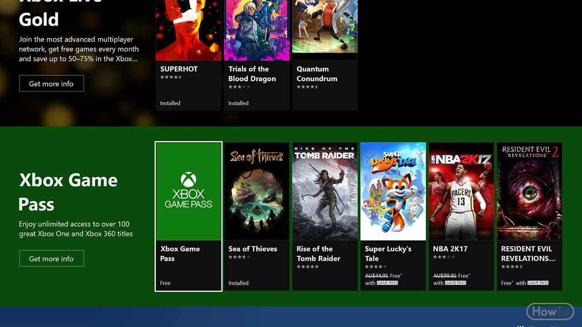 is game pass on xbox 360