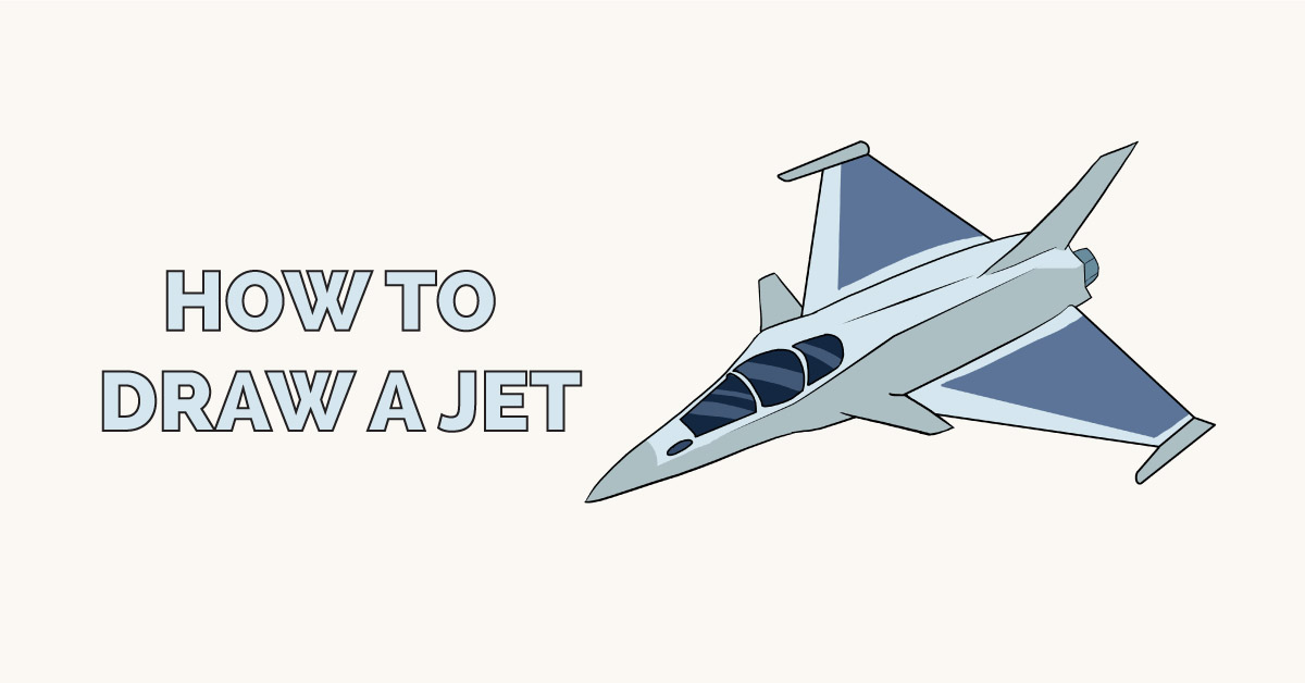 How to Draw a Jet 5 Steps to Draw Nice Jet in the Skies Howto