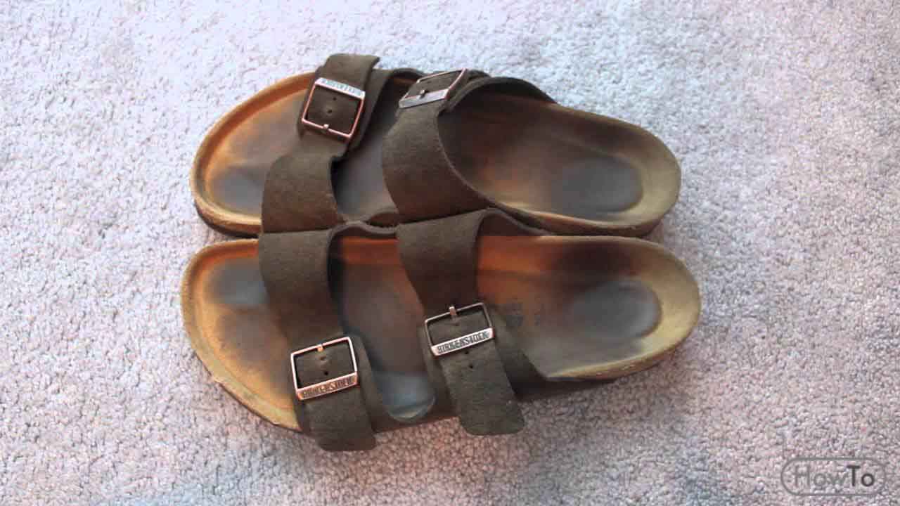 how to clean leather on birkenstocks
