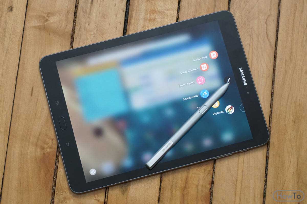 samsung tablet froze up
