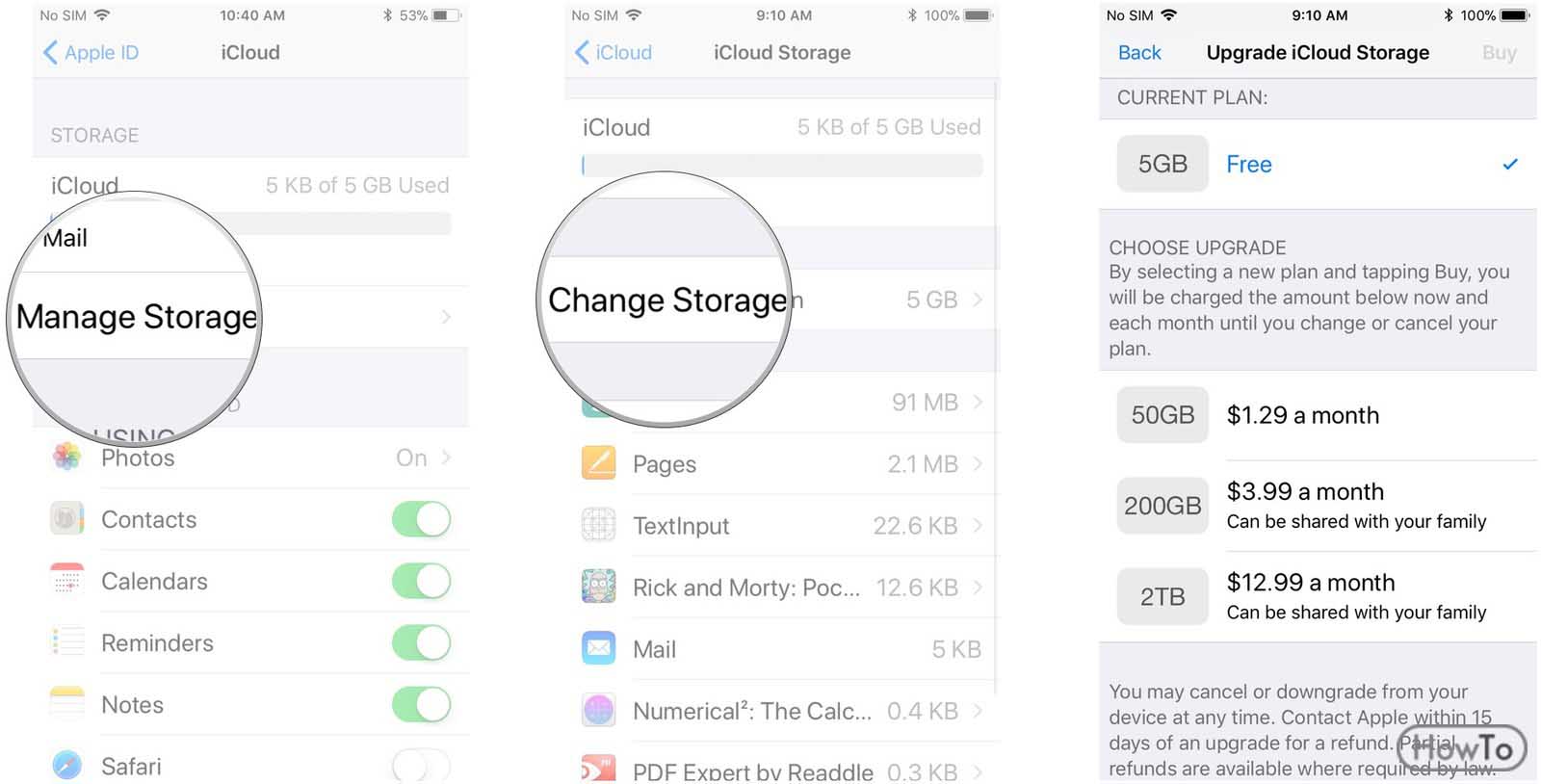 How to Clean-Up iCloud Storage 5 Steps to Manage Your iCloud - Howto