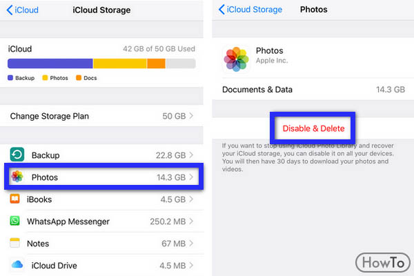 How to Clean-Up iCloud Storage 5 Steps to Manage Your iCloud - Howto