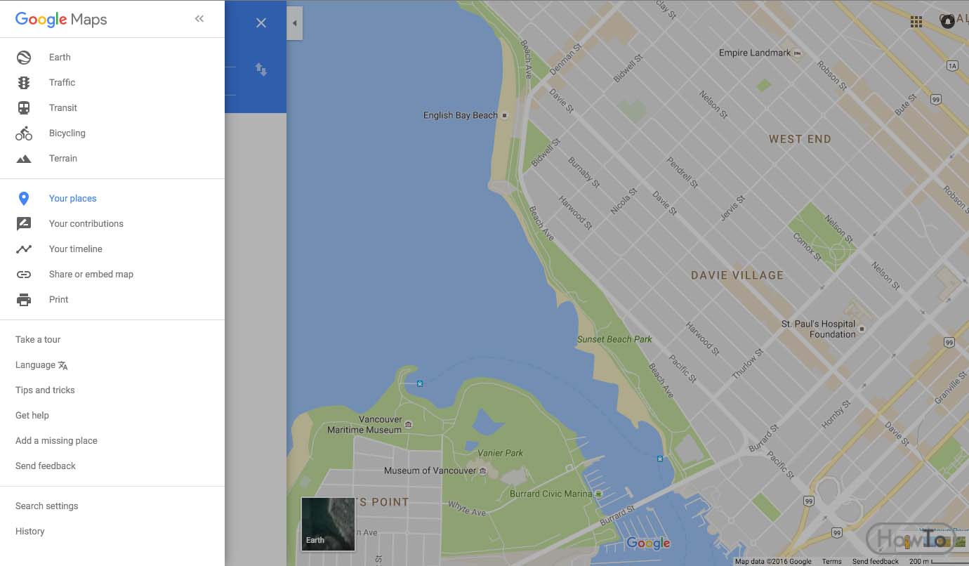 How to add location on Google Map