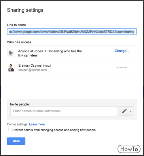 how to lock a google drive folder