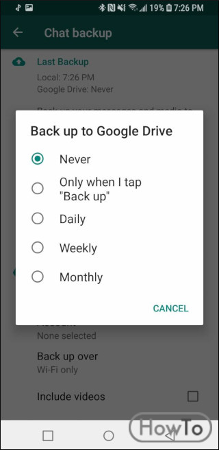 how to restore backup from google drive to android phone