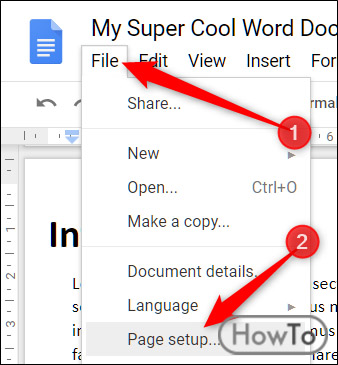 How to Change Margins in Google Docs in 2 Simple Ways - Howto