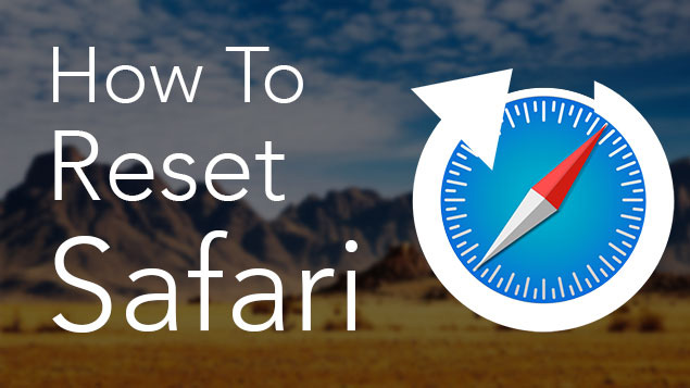 how to reset browser safari