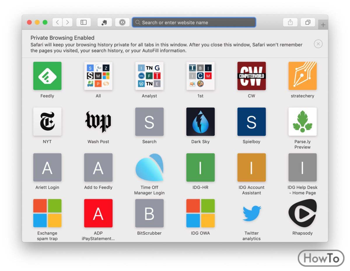 safari browser incognito mode ipad