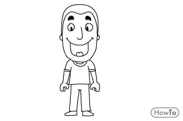 Easy People To Draw For Kids 927 X 1024 Jpeg 448 Kb