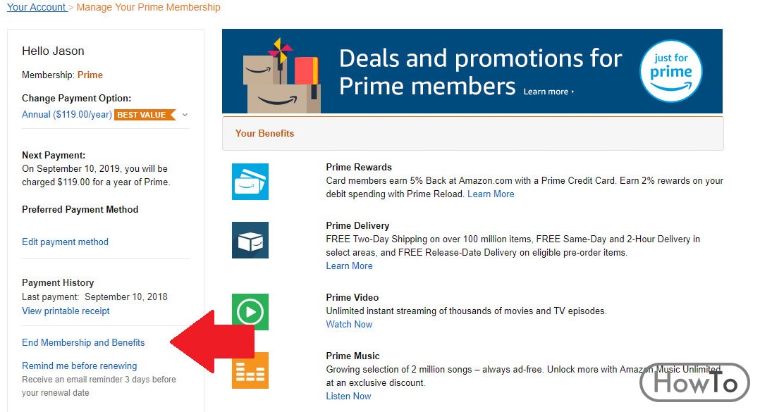 How to Unsubscribe from Amazon Prime on Computer and Smartphone