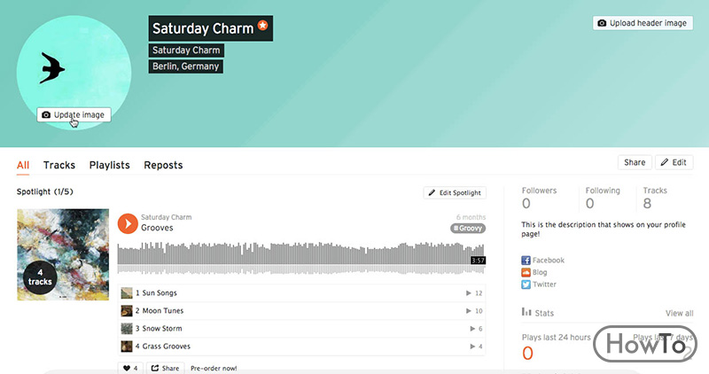 How to Change Profile Picture on Soundcloud 3 Different