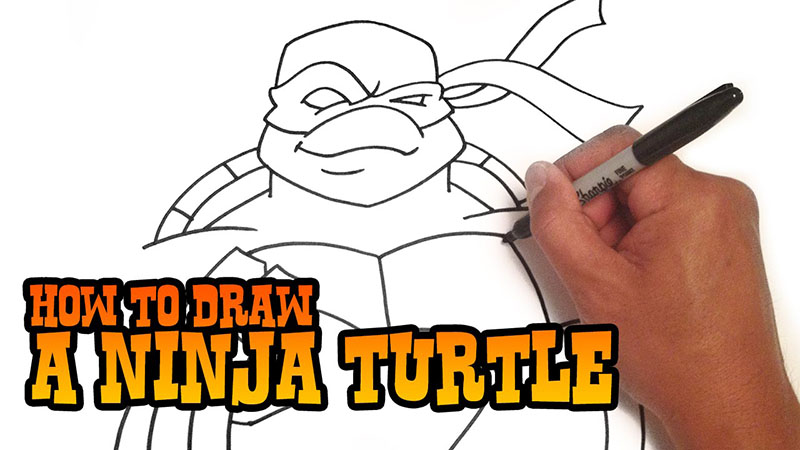 How to Draw Ninja Turtles: Step by Step to Draw a Ninja Turtle - Howto