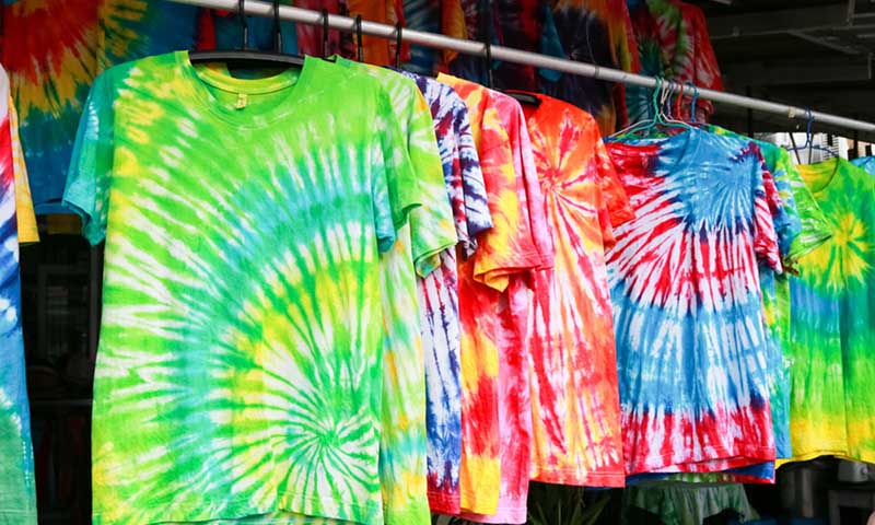 one color tie dye patterns