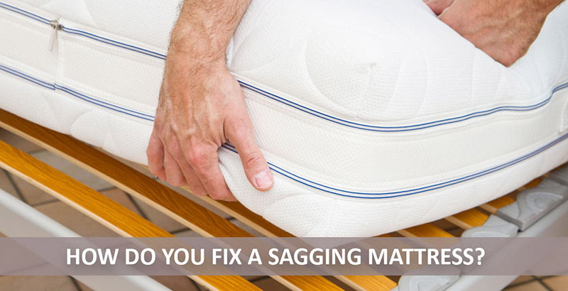 sagging mattress temporary cover fix