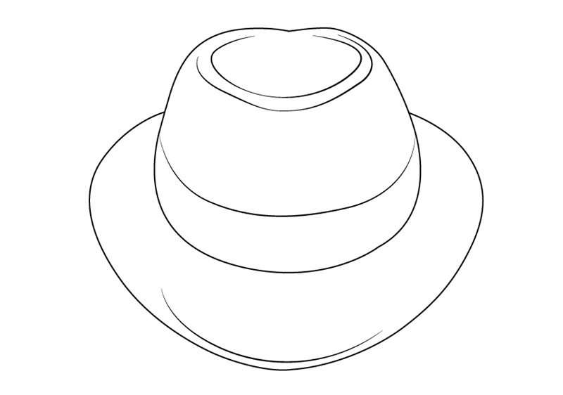 How to Draw a Hat 10 Easy Steps to Draw a Hat Howto