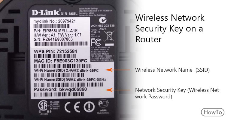 How to Find Network Security Key on Windows - Howto