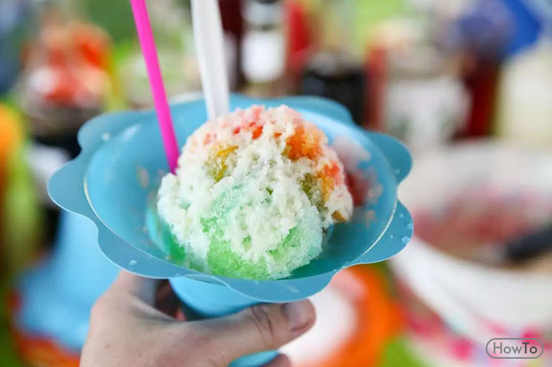 How to Make Shaved Ice: Colorful Shaved Ice - Howto