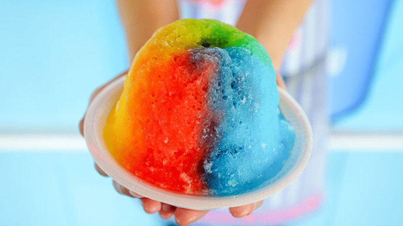 How to Make Shaved Ice: Colorful Shaved Ice - Howto